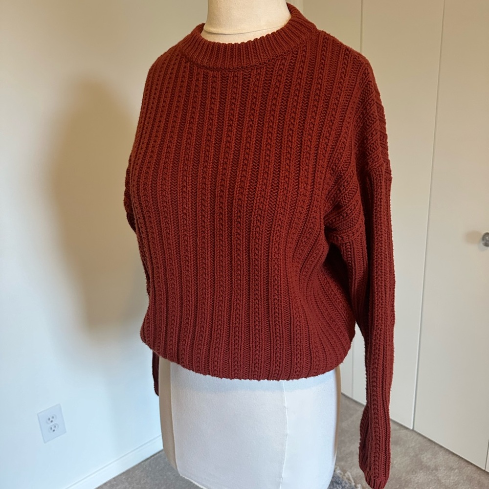 Women's Rust Sweater